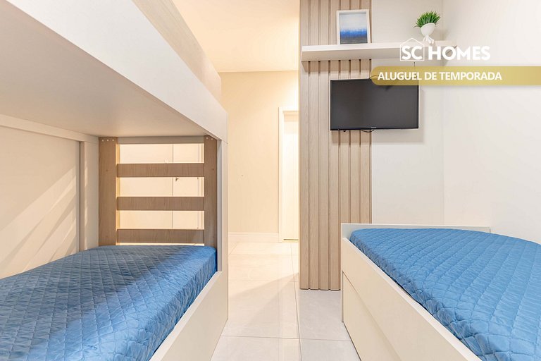 Belissimo apartamento com vista da praia em Bombas