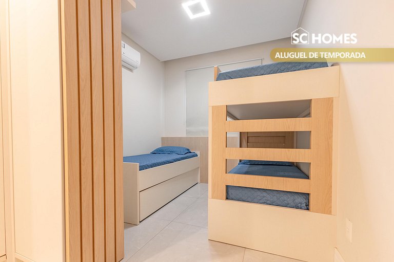 Belissimo apartamento com vista da praia em Bombas