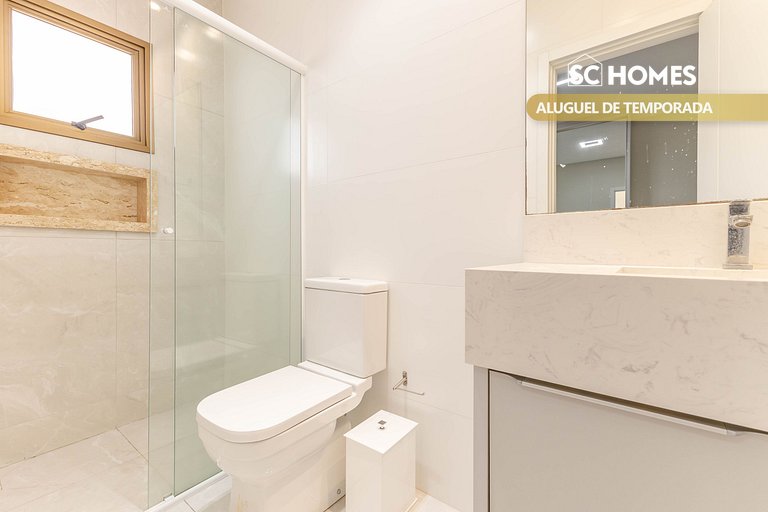 Belissimo apartamento com vista da praia em Bombas