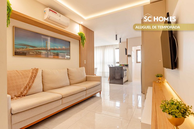 Magnífico apartamento con vista a la playa.