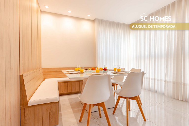 Magnífico apartamento con vista a la playa.