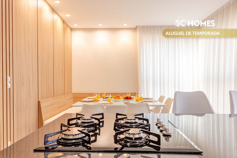 Magnífico apartamento con vista a la playa.