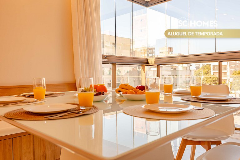 Belissimo apartamento com vista da praia em Bombas