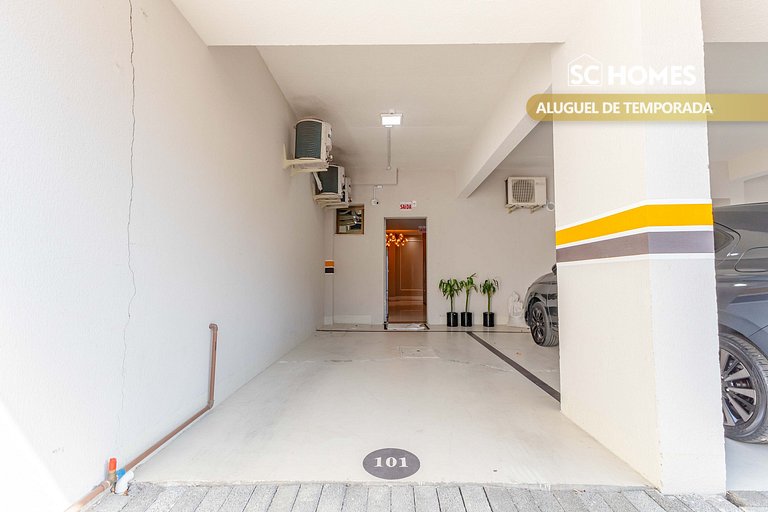 Belissimo apartamento com vista da praia em Bombas