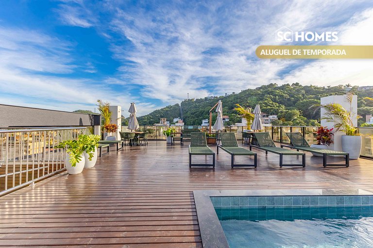 Elegante e Confortável suíte a 120 metros do Praia de Bombin