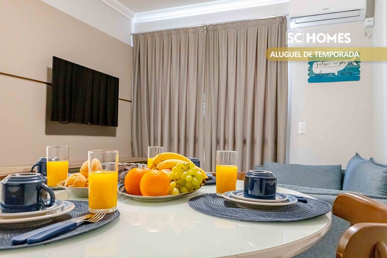 Aconchegante Apartamento a Poucos Metros do Mar