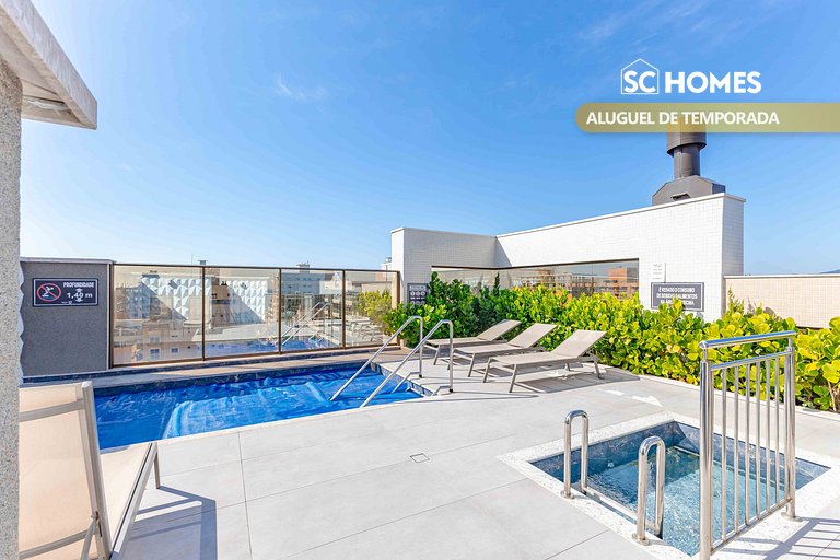 Magnífico apartamento con vista a la playa.