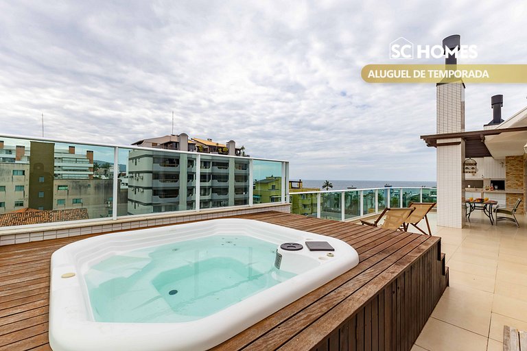 Espetacular Cobertura com Vista Mar! Não Perca, Alugue Já!
