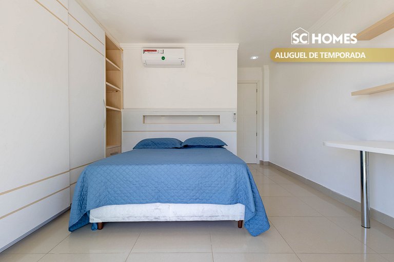 Amplo Apartamento a 100m da Praia de Bombas