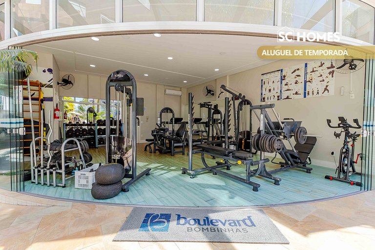 Apartamento en condominio con piscina y jacuzzi