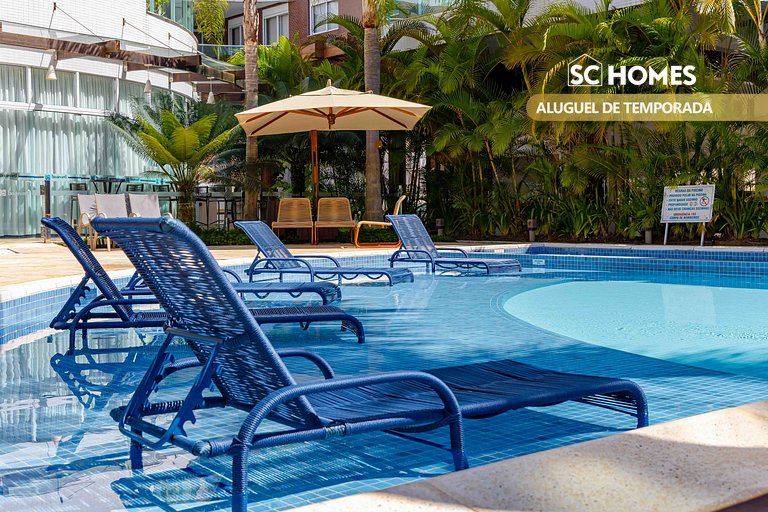 Reserve Agora! Belíssimo Apartamento com Vista Mar da Sacada
