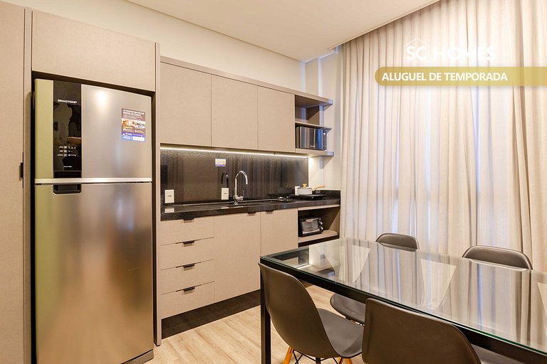 Loft dúplex cómodo en condominio con piscina