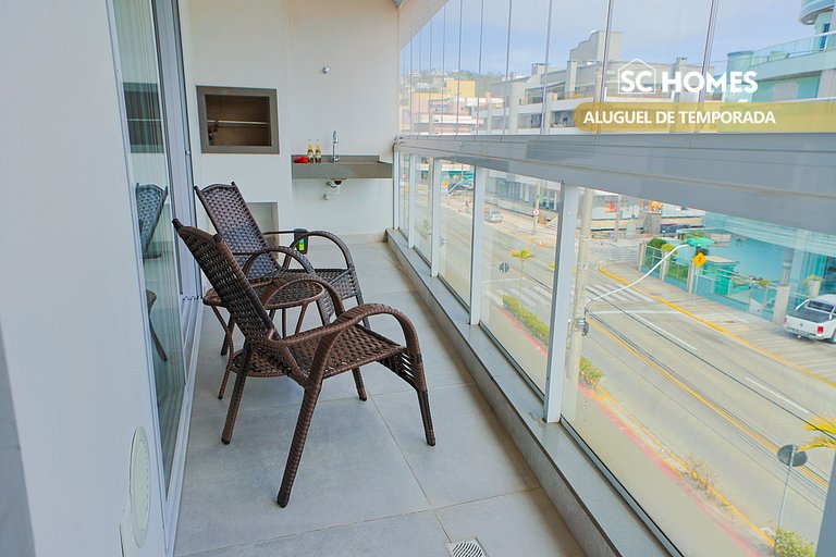 Condomínio Frente Mar com Piscina Climatizada