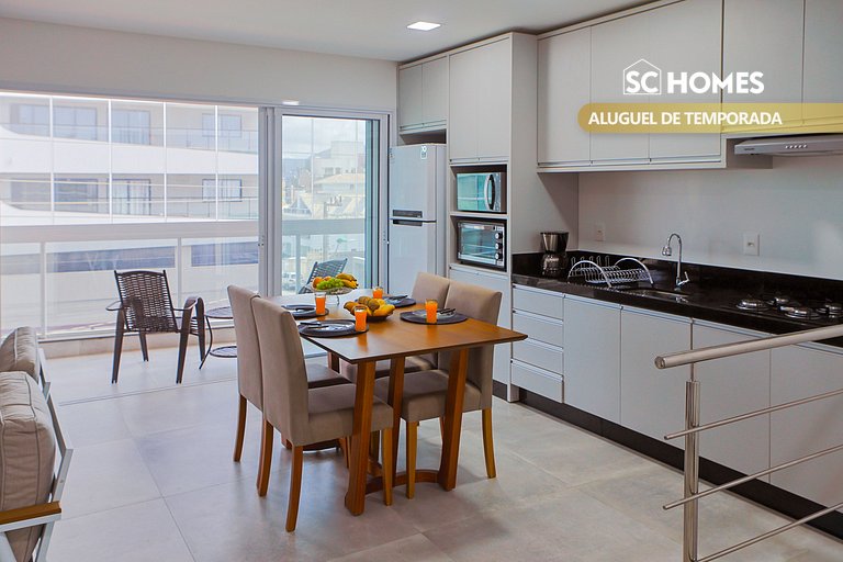 Condomínio Frente Mar com Piscina Climatizada