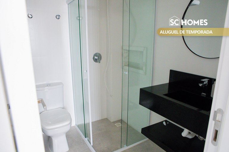 Condomínio Frente Mar com Piscina Climatizada