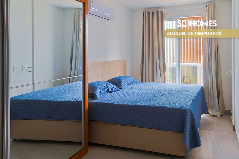 Condomínio Frente Mar com Piscina Climatizada