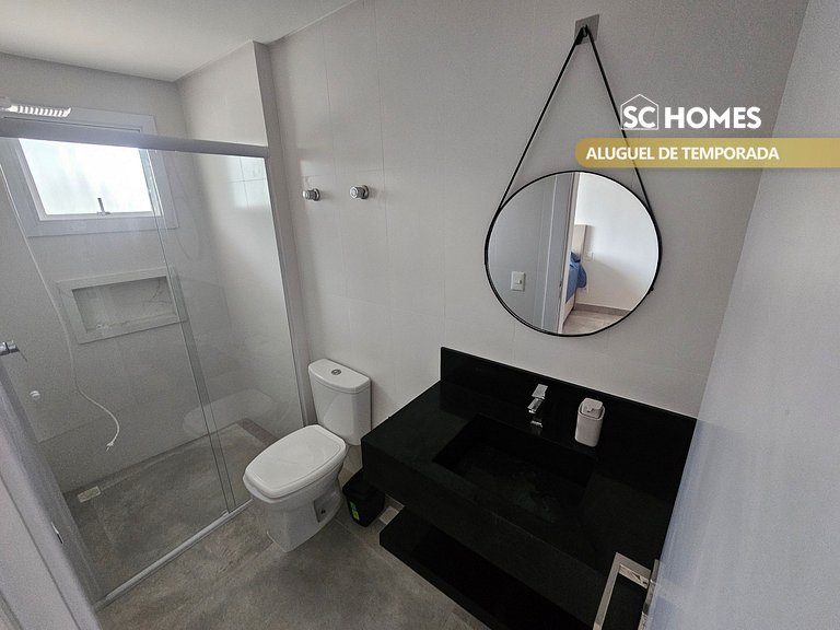 Condomínio Frente Mar com Piscina Climatizada