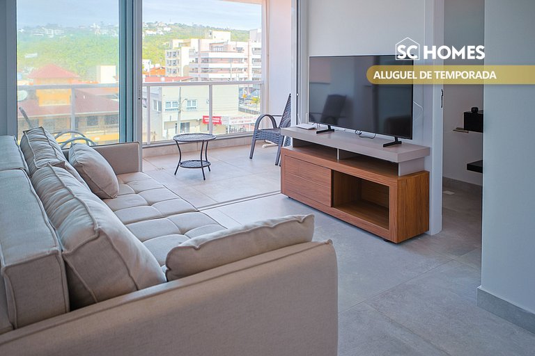 Condomínio Frente Mar com Piscina Climatizada