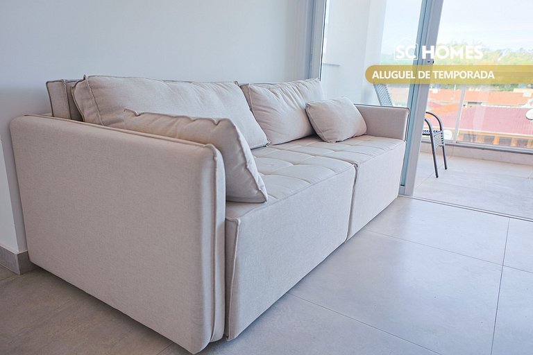 Condomínio Frente Mar com Piscina Climatizada