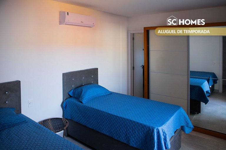 Condomínio Frente Mar com Piscina Climatizada