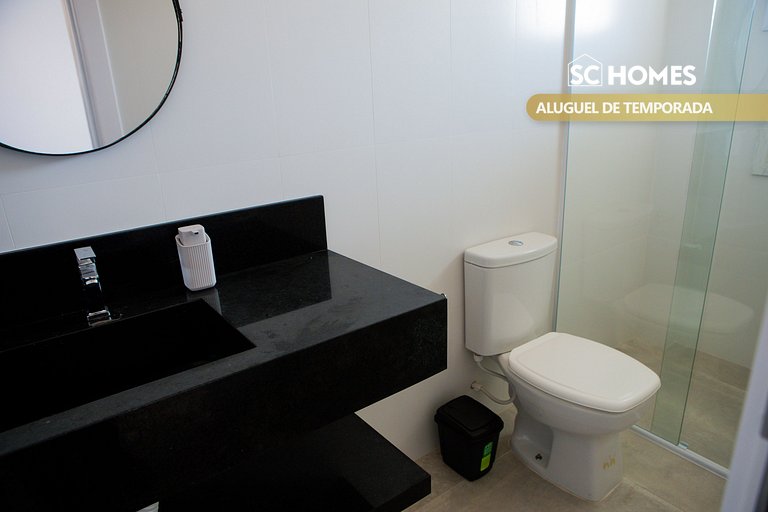 Condomínio Frente Mar com Piscina Climatizada