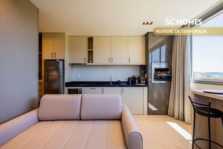 Cómodo loft en condominio con piscina