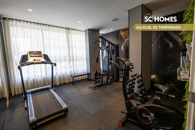 Loft confortável em condominio com Piscina