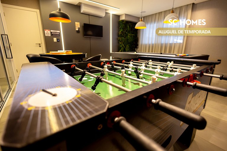 Loft confortável em condominio com Piscina