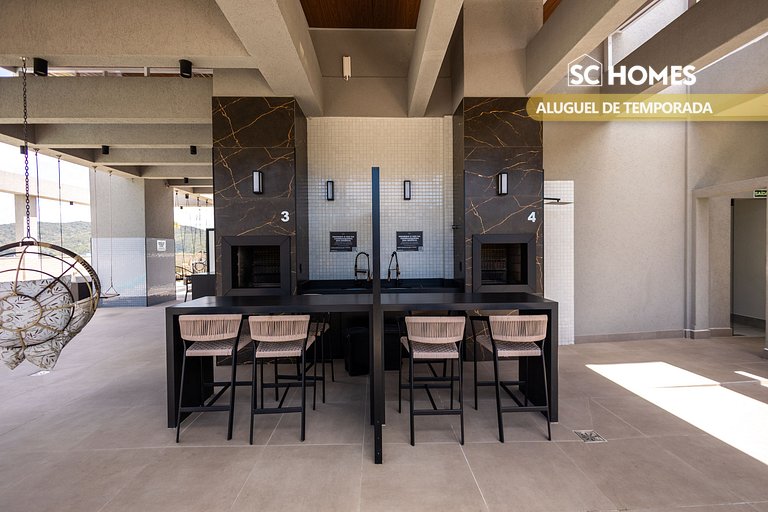 Cómodo loft en condominio con piscina