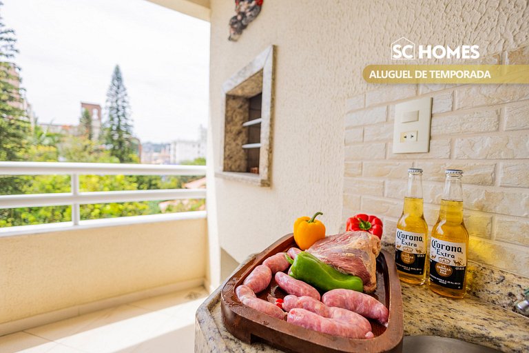 Apartamento a poucos passos da Praia de Bombas