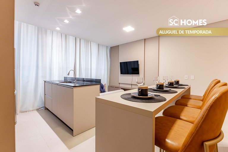 Liv Exclusive Flat Bombinhas • Piscina e Spa