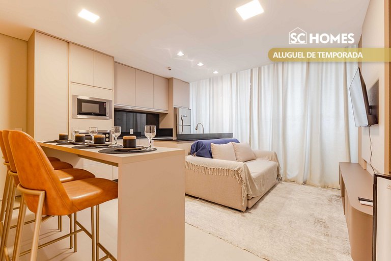 Liv Exclusive Flat Bombinhas • Piscina e Spa