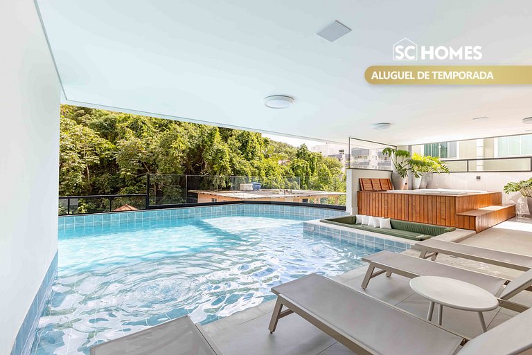 Liv Exclusive Flat Bombinhas • Piscina e Spa
