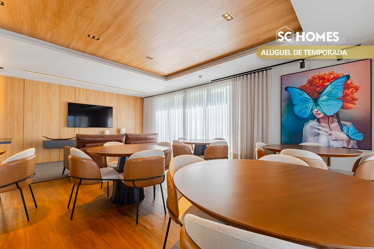 Liv Exclusive Flat Bombinhas • Pileta y Spa