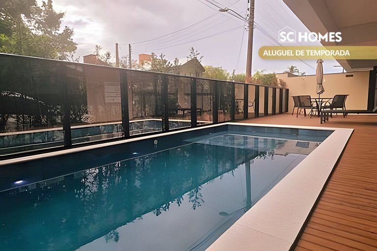 Cómodo departamento en la playa de Bombinhas