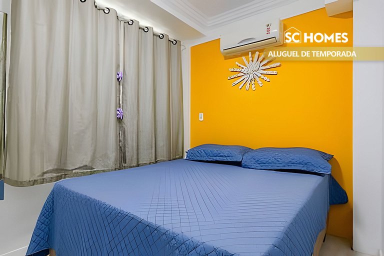 Apartamento de 2 dormitorios en el centro de Bombinhas