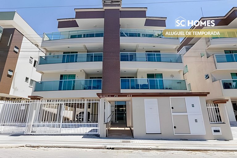 Apartamento de 2 dormitorios en el centro de Bombinhas