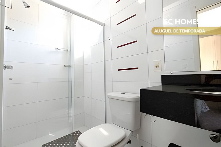 Apartamento na Praia de Bombas - 2 dorms 6 pessoas