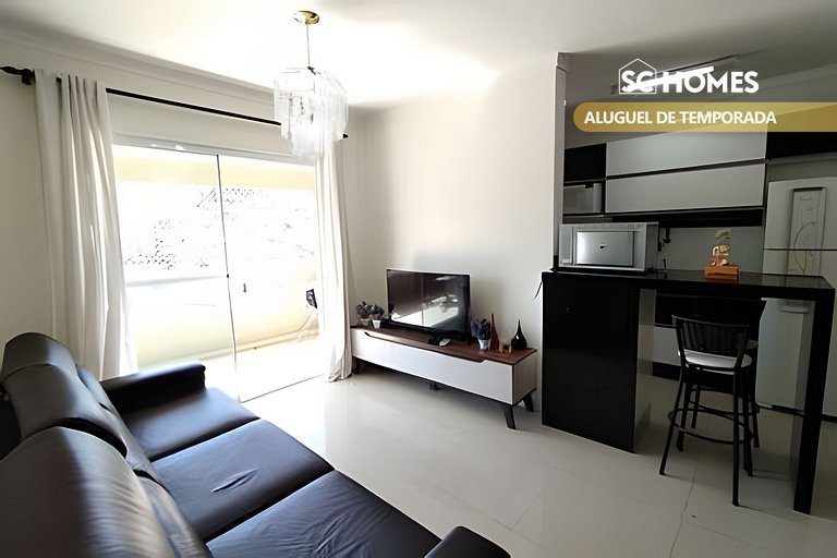 Apartamento na Praia de Bombas - 2 dorms 6 pessoas