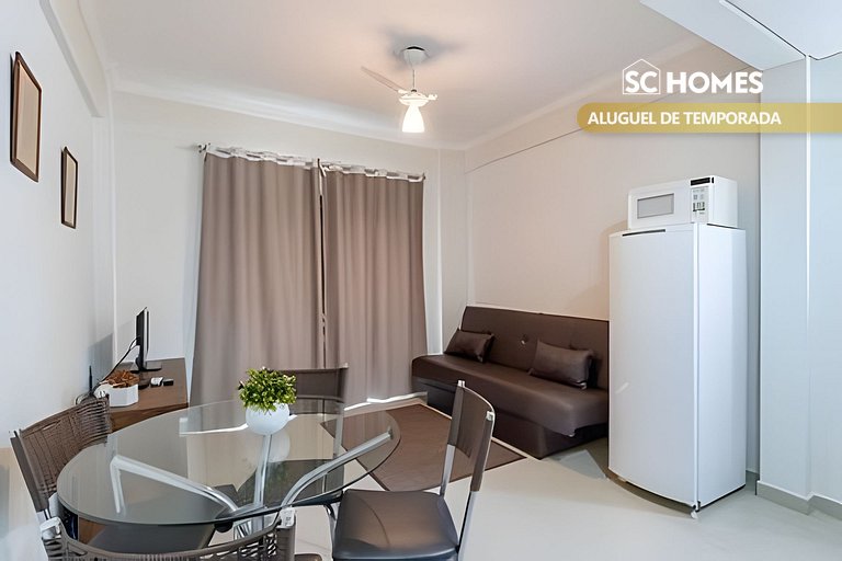 Apto próximo da Praia de Bombas - 2 dorms4 pessoas