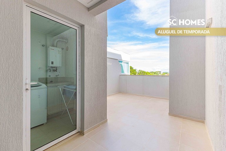 Cobertura Duplex com Jacuzzi a Passos da Praia – Reserve Já