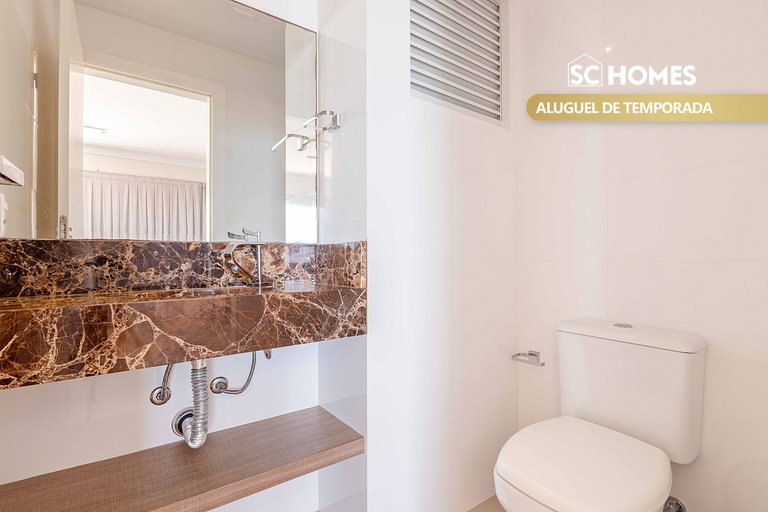 Cobertura Duplex com Jacuzzi a Passos da Praia – Reserve Já