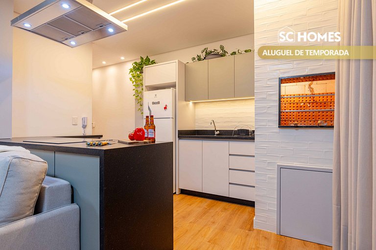Loft no coração da cidade 200m do mar