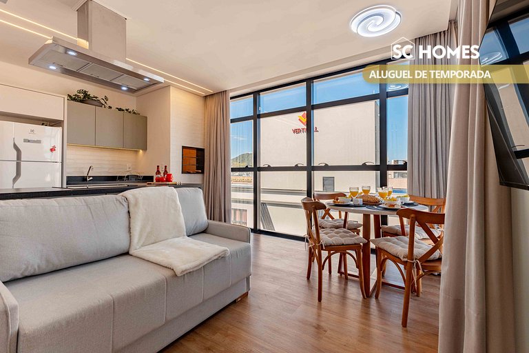 Loft no coração da cidade 200m do mar