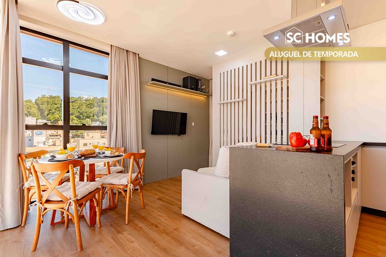 Loft no coração da cidade 200m do mar