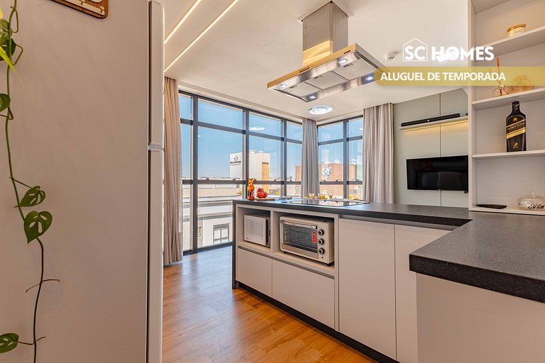 Loft no coração da cidade 200m do mar