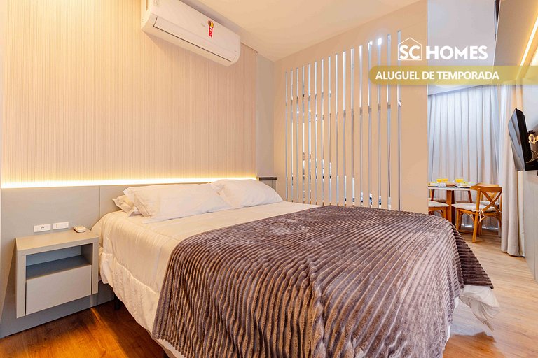Loft no coração da cidade 200m do mar