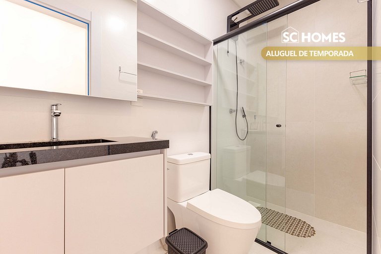 Loft no coração da cidade 200m do mar