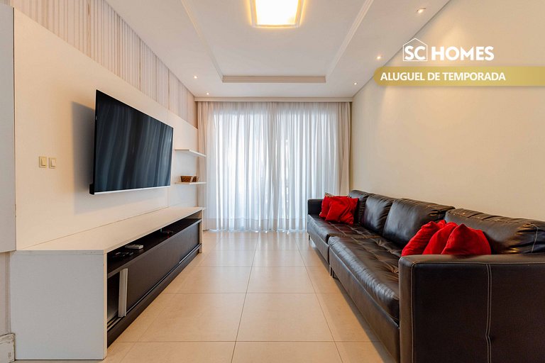 Apartamento en condominio con piscina y jacuzzi