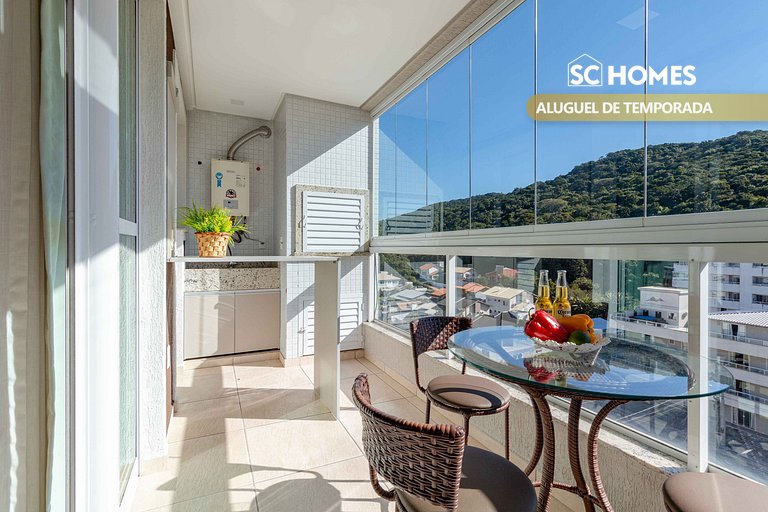 Elegante Apartamento no início da Praia de Bombas